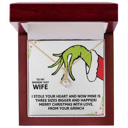 My Smokin' Hot Wife - I Stole Your Heart - Alluring Beauty Necklace