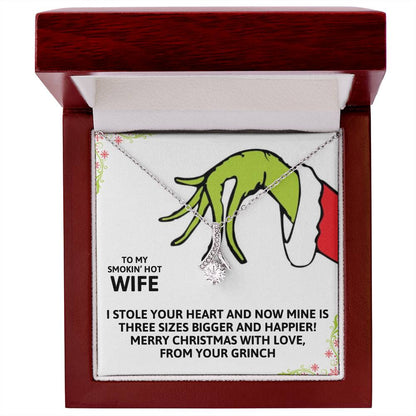 My Smokin' Hot Wife - I Stole Your Heart - Alluring Beauty Necklace