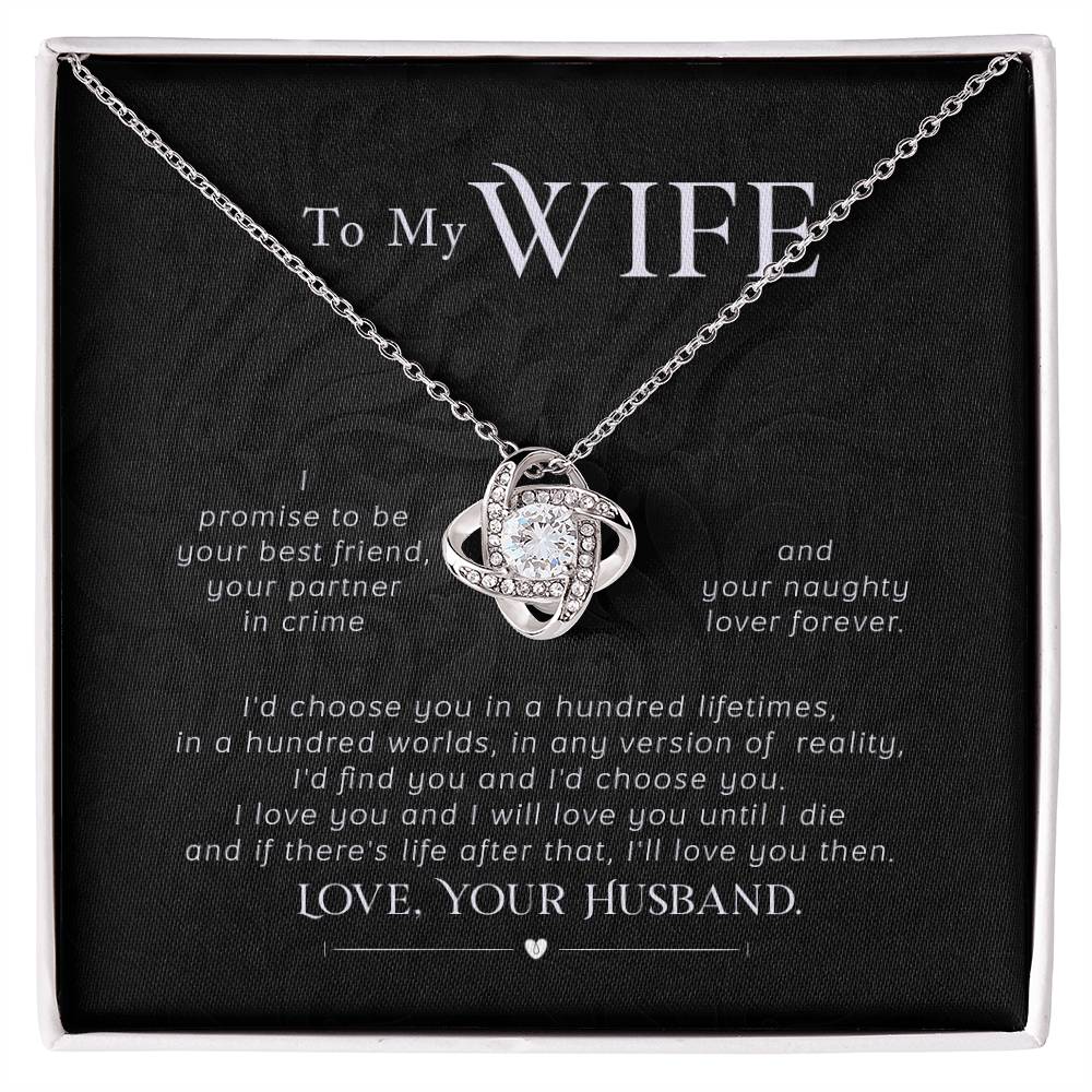 Gift to Wife - "I promose to be your best friend"