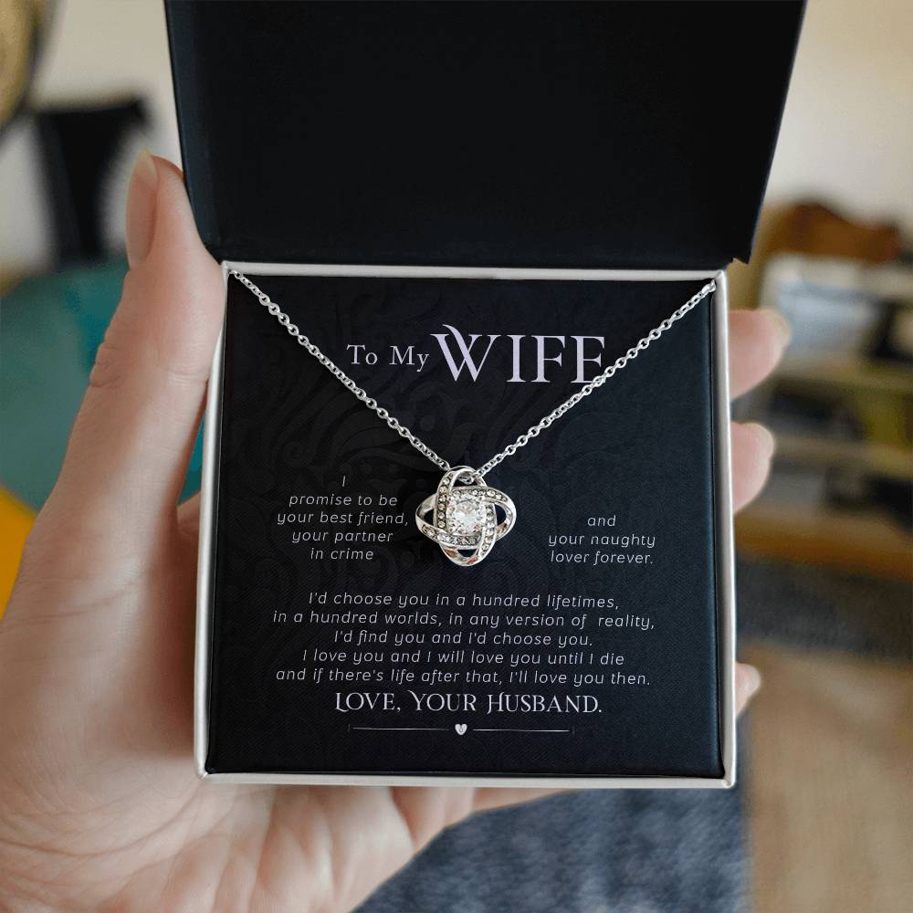 Gift to Wife - "I promose to be your best friend"